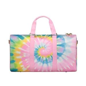 Stoney Clover Lane Pastel Tie-Dye Nylon Duffle bag Host Pick!